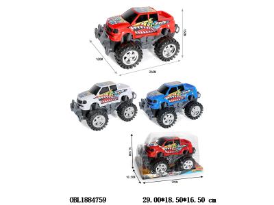 惯性皮卡越野车套装 3色混装_OBL1884759