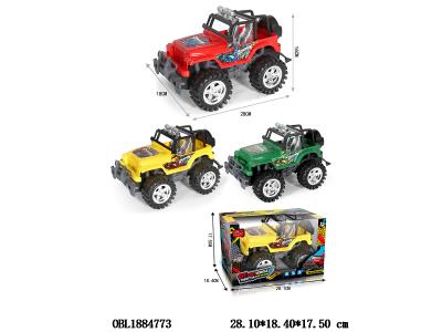 惯性皮卡越野车套装 3色混装_OBL1884773