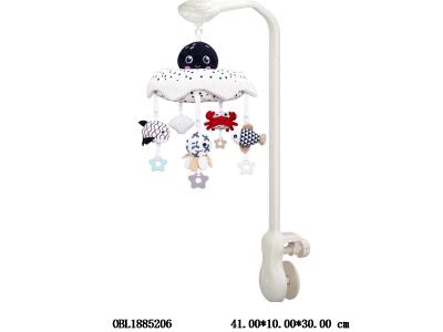 毛绒章鱼遥控床头铃带蓝牙 3*AAA不包电 遥控器3V CR2025包电_OBL1885206