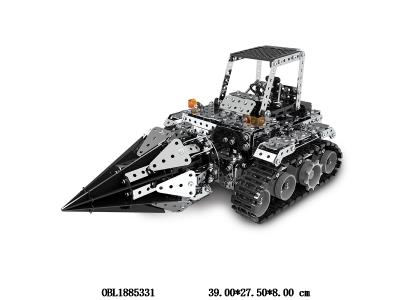 自装金属积木 电动采矿转孔机 1257PCS_OBL1885331