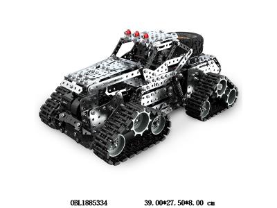 自装金属积木 电动履带大脚车 1292PCS_OBL1885334