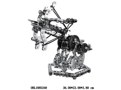自装金属积木 猎龙弩 812PCS_OBL1885340