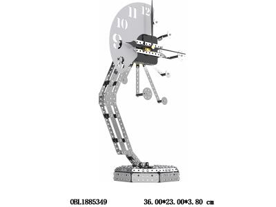 自装金属积木 伸缩石英钟 610PCS_OBL1885349