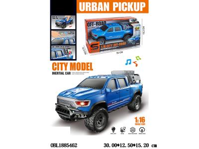 1:16惯性越野车带灯光音乐 3*AG13包电_OBL1885462