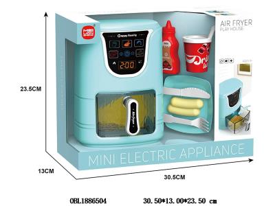 触屏空气炸锅带灯光声音 食物可变色 3*AA不包电_OBL1886504