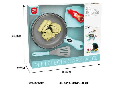 电动煎锅带灯光声音 食物可变色 2*AAA不包电_OBL1886506