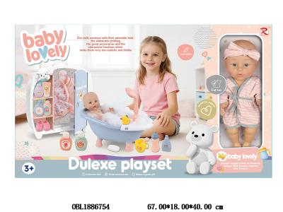 12寸公仔套装 主体衣服1款1色_OBL1886754