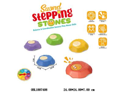 平衡训练过河石套装 1片螃蟹口哨过河石_OBL1887408