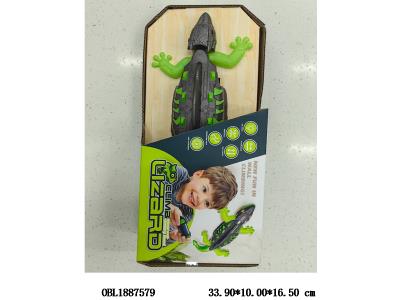 遥控蜥蜴爬墙车配USB线 车身3.7v锂电池包电 遥控器2*AA不包电 2.4G_OBL1887579