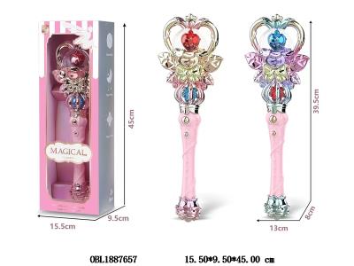 魔法棒带灯光音乐 3*AAA不包电 2色混装_OBL1887657