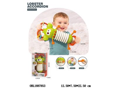 龙虾手风琴带灯光 2*AAA不包电_OBL1887853