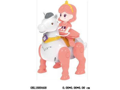 电动马 3*AA不包电 王子/公主款混装_OBL1889468