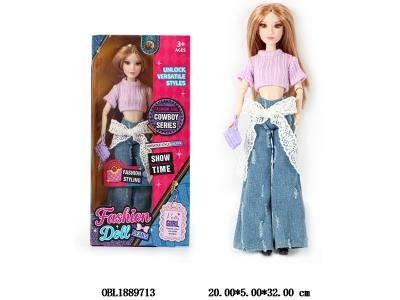 11.5寸实身活动关节芭芘 衣服1款1色_OBL1889713