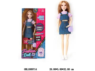 11.5寸实身活动关节芭芘 衣服1款1色_OBL1889714