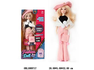 11.5寸实身活动关节芭芘 衣服1款1色_OBL1889717