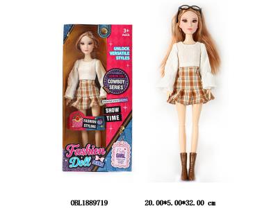 11.5寸实身活动关节芭芘 衣服1款1色_OBL1889719