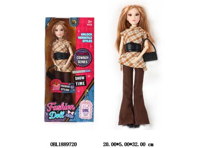 11.5寸实身活动关节芭芘 衣服1款1色_OBL1889720