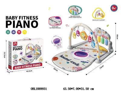 婴儿脚踏琴带灯光音乐 3*AA不包电_OBL1889931