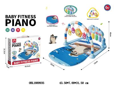 婴儿脚踏琴带灯光音乐 3*AA不包电_OBL1889935