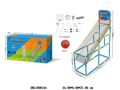 篮球架套装 球出厂无充气_OBL1890144