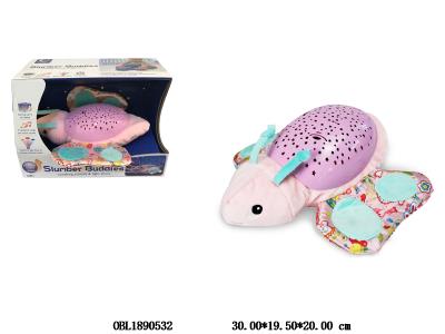 安抚蝴蝶带灯光音乐投影 3*AA不包电_OBL1890532