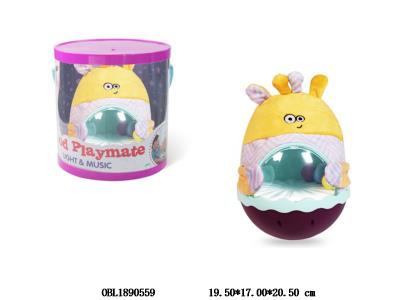 长颈鹿不倒翁带音乐 2*AA不包电_OBL1890559