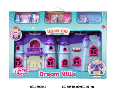 城堡套装 带门铃灯光声音 2*AA不包电_OBL1892049