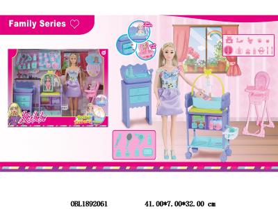 11.5寸实身芭芘套装 主体衣服1款1色_OBL1892061