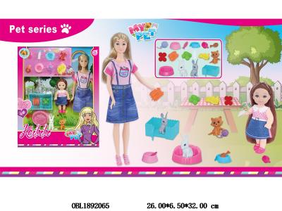 11.5寸实身芭芘套装 主体衣服1款1色_OBL1892065