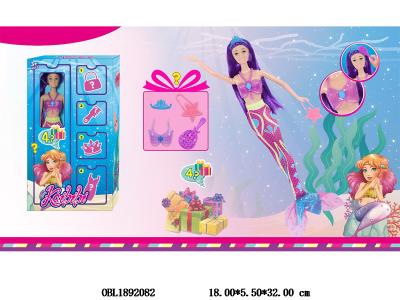 11.5寸实身美人鱼芭芘惊喜盲盒套装 主体衣服1款1色_OBL1892082