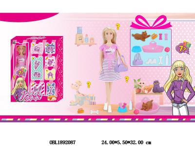 11.5寸实身芭芘惊喜盲盒套装 主体衣服1款1色_OBL1892087