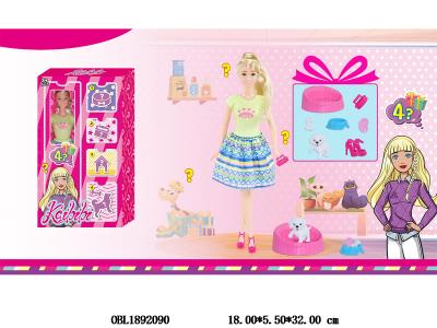 11.5寸实身芭芘惊喜盲盒套装 主体衣服1款1色_OBL1892090