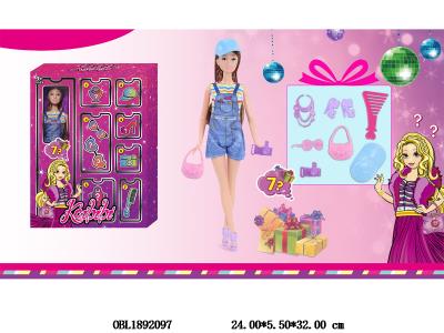 11.5寸实身芭芘惊喜盲盒套装 主体衣服1款1色_OBL1892097