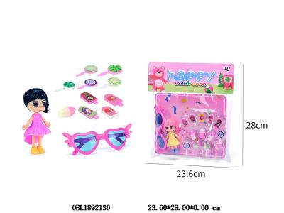 3寸实身芭芘套装 主体衣服1款1色 2款混装_OBL1892130