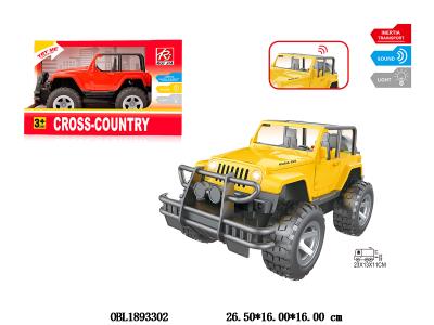 惯性吉普车带灯光声音 2*AA不包电 2色混装_OBL1893302