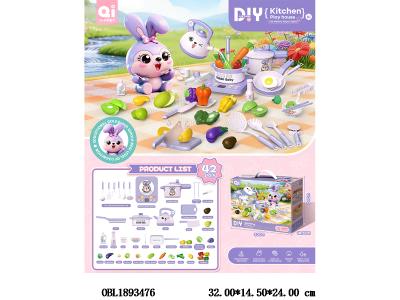 厨具套装 带灯光声音 3*AA不包电_OBL1893476