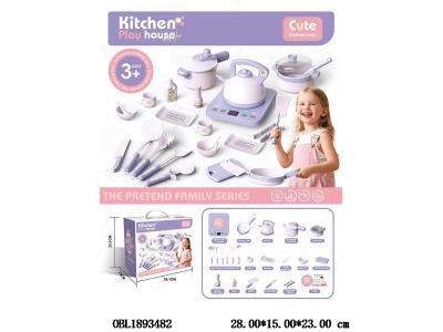 厨具套装 带灯光声音 3*AA不包电_OBL1893482