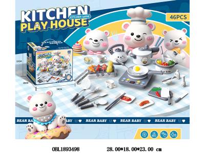 厨具套装 带灯光音效 3*AA不包电_OBL1893498