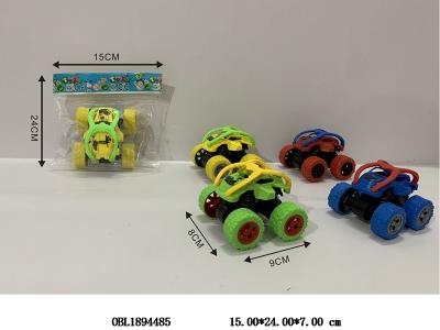 双惯性越野翻滚车 4色混装_OBL1894485