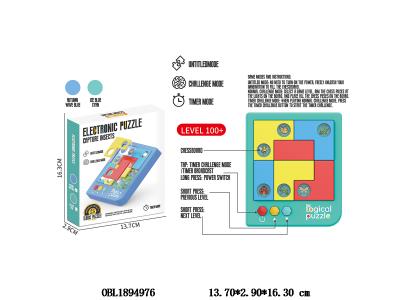 趣味逻辑拼图 3*AAA不包电 2色混装_OBL1894976