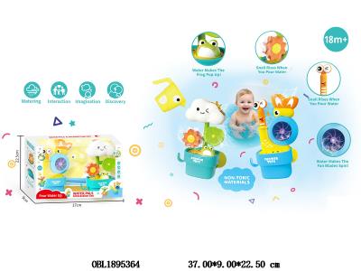 戏水蜗牛/云朵_OBL1895364