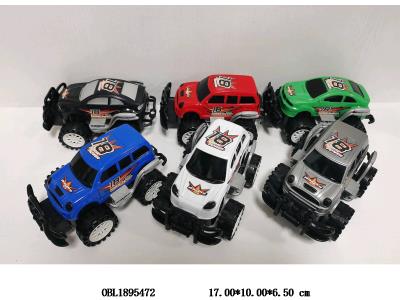 惯性越野军事车 6色混装_OBL1895472