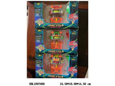 不倒翁独轮车 2*AAA不包电 3色混装_OBL1897680