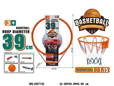 篮球框套装 球出厂无充气_OBL1897746