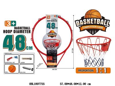 篮球框套装 球出厂无充气_OBL1897755
