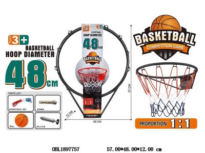 篮球框套装 球出厂无充气_OBL1897757