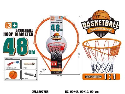 篮球框套装 球出厂无充气_OBL1897758
