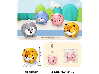 动物魔方 4款混装_OBL1898095