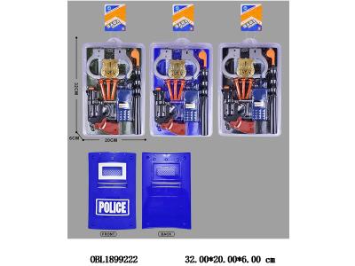 软弹枪警察套装 3色混装_OBL1899222