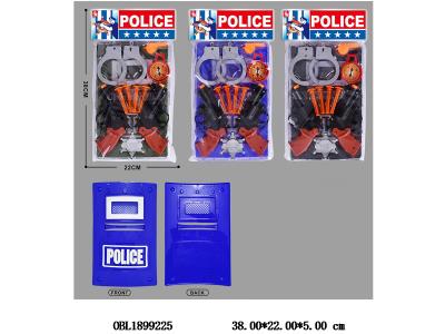 2支装软弹枪警察套装 3色混装_OBL1899225